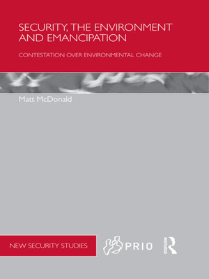 cover image of Security, the Environment and Emancipation